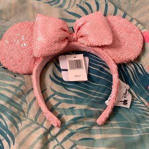 Pink Minnie ears
